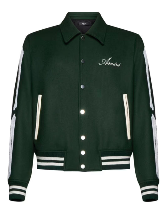 AMIRI Varsity Jacket (Green)