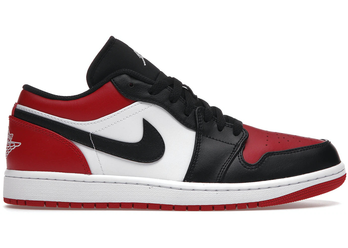 Jordan 1 Low Bred Toe GS