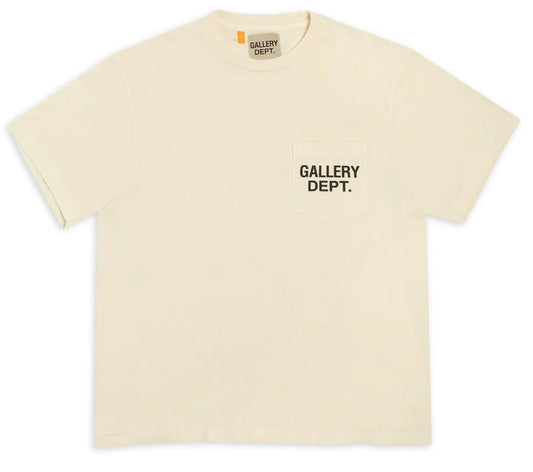 Gallery Dept. T-Shirt Souvenir Front Pocket Cream
