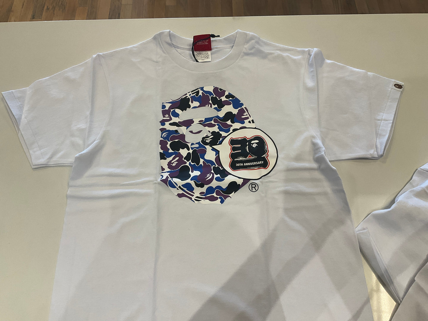 Bape Tee 30th Anniversary Purple/Blue