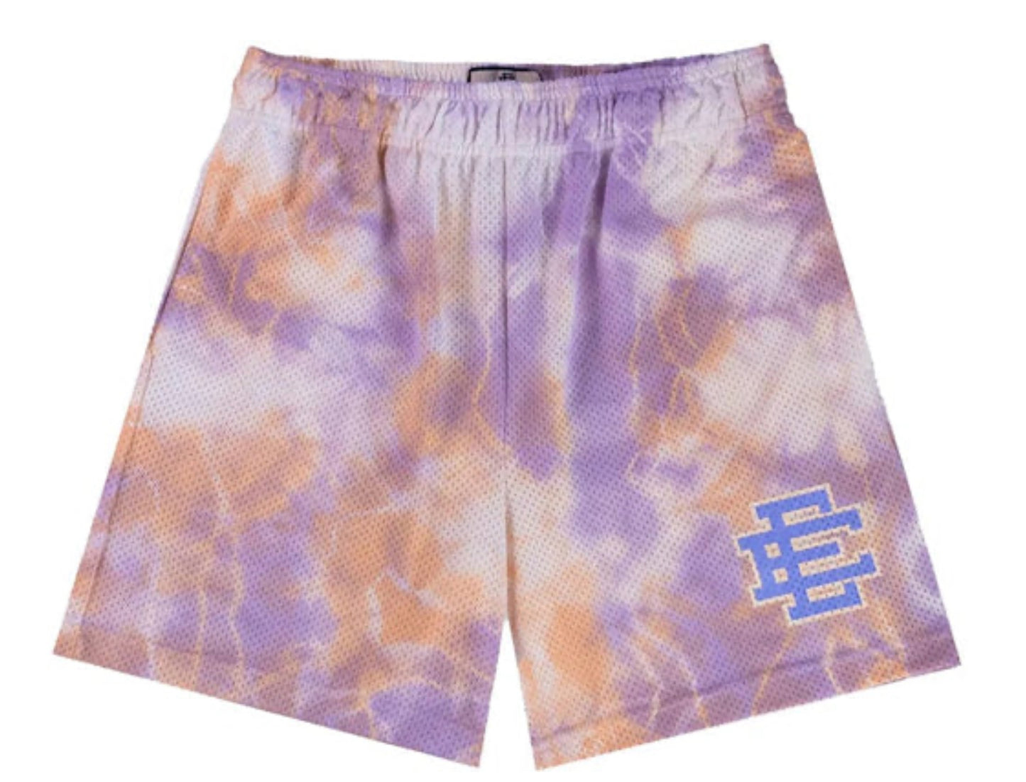 Eric Emanuel Tiedye Pattern Mesh-Suns Colors Purple