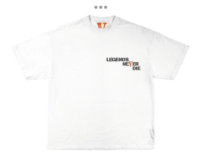 Juice Wrld x Vlone Butterfly T-Shirt (White)