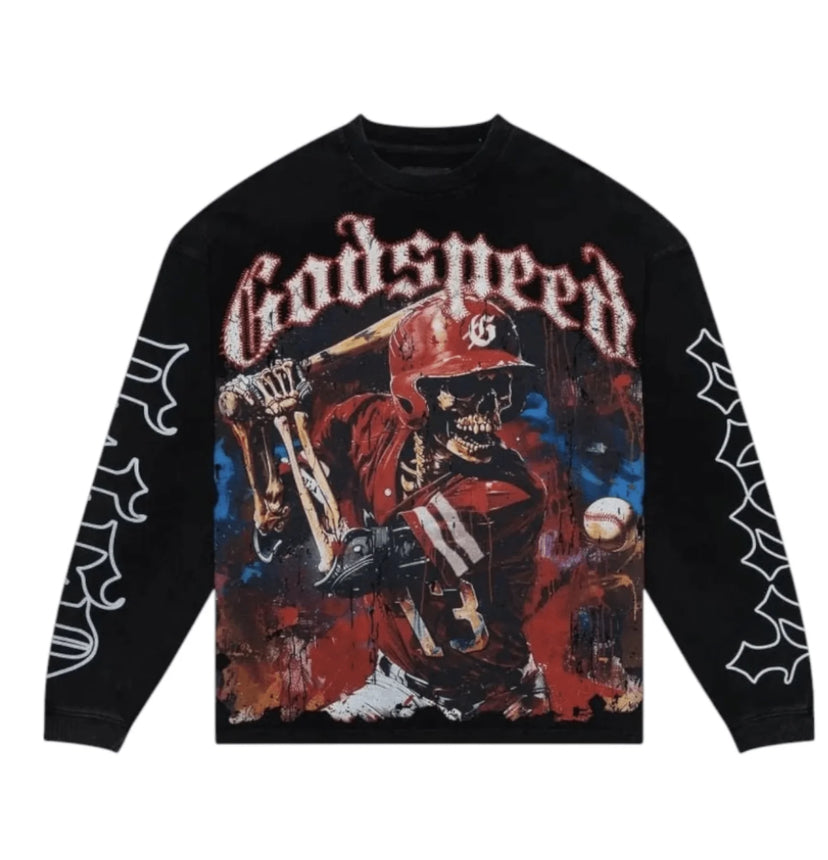 Godspeed Grand Slam L/S Shirt Black