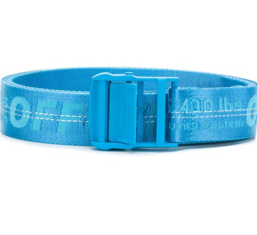 Off White Industrial Belt Blue