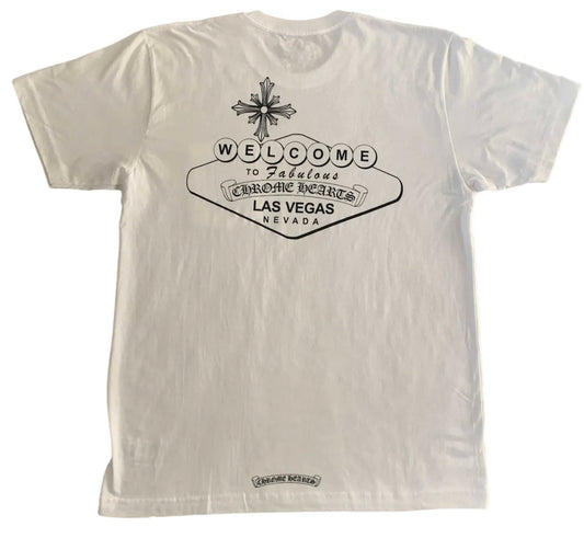 Chrome Hearts T-Shirt Las Vegas Exclusive White