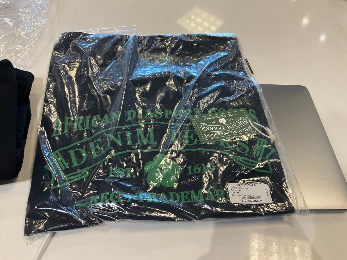 Denim Tears University Tee Navy