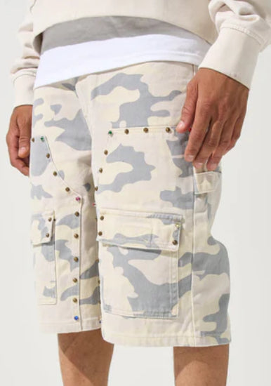 “Monarch” Serenede Denim Shorts