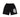 Denim Tears U Black/White Print Sweatshorts