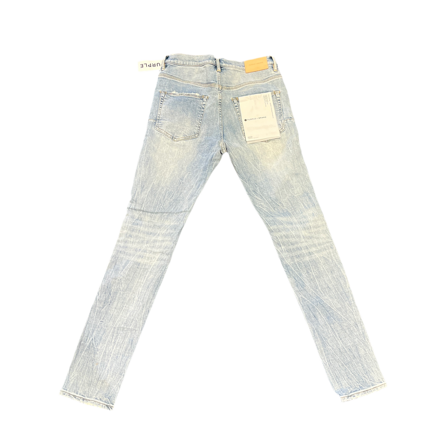 Purple Denim Light Washed Pants P002