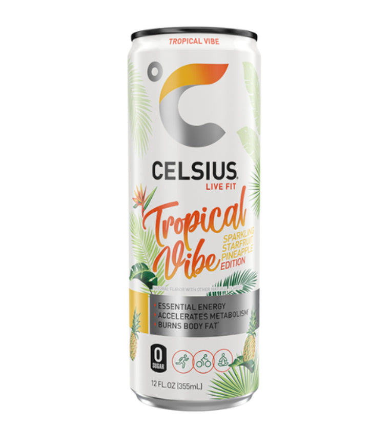 Celsius Sparkling Starfruit Pineapple