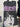 Pieces grey purple tour tee *SALE*
