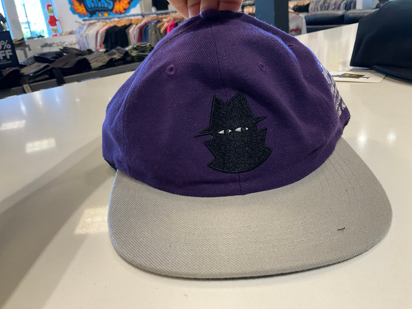 Real Bad Man Thief logo Purple SnapBack Hat