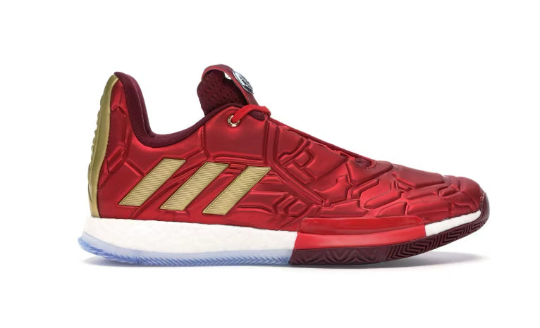 Adidas Hardens Vol.3 Marvel Iron Man *USED*