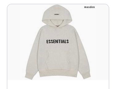 Fear of God Essentials Knit Pullover Hoodie ‘Oatmeal’