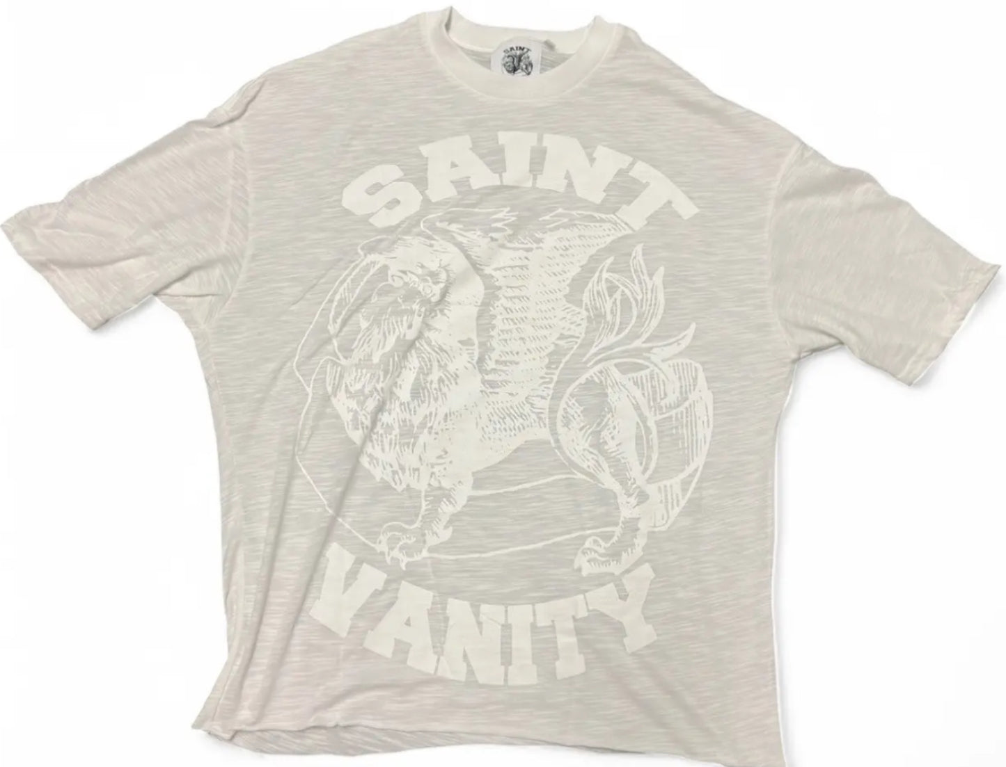 Saint Vanity White Griffin Tee
