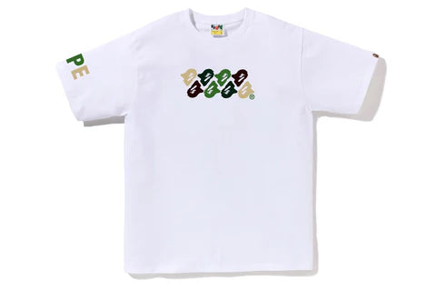 Bape ABC Camo Mini Head White