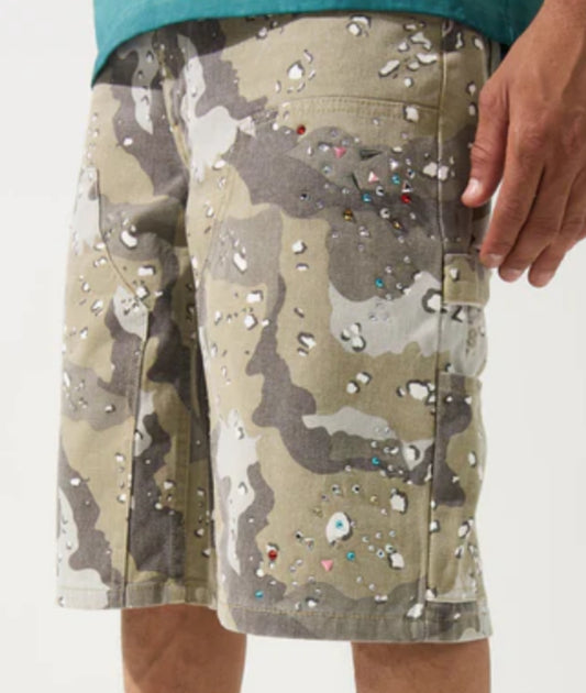 “Majesty” Serenede Denim Shorts