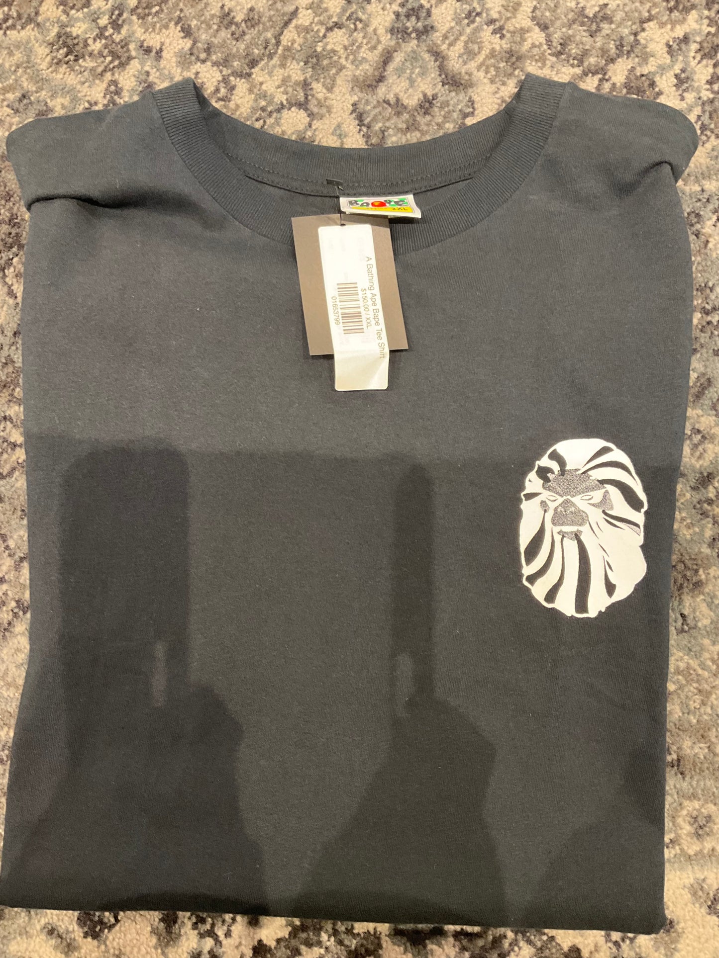 Bape Hair Black Tee