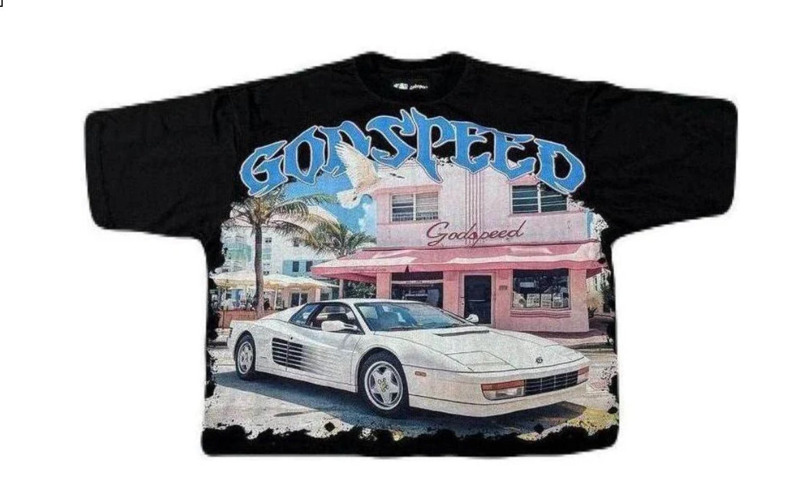 Godspeed Art Basel Rarri T-shirt