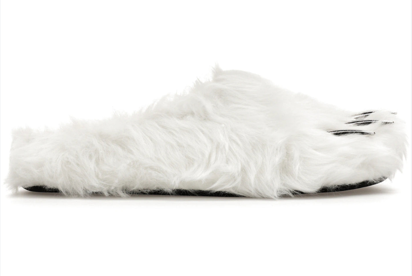 Bravest Studio Bear Claw Mule White Mens