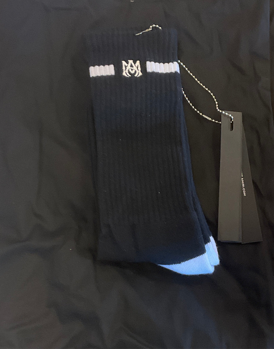 Amiri Socks Black/White