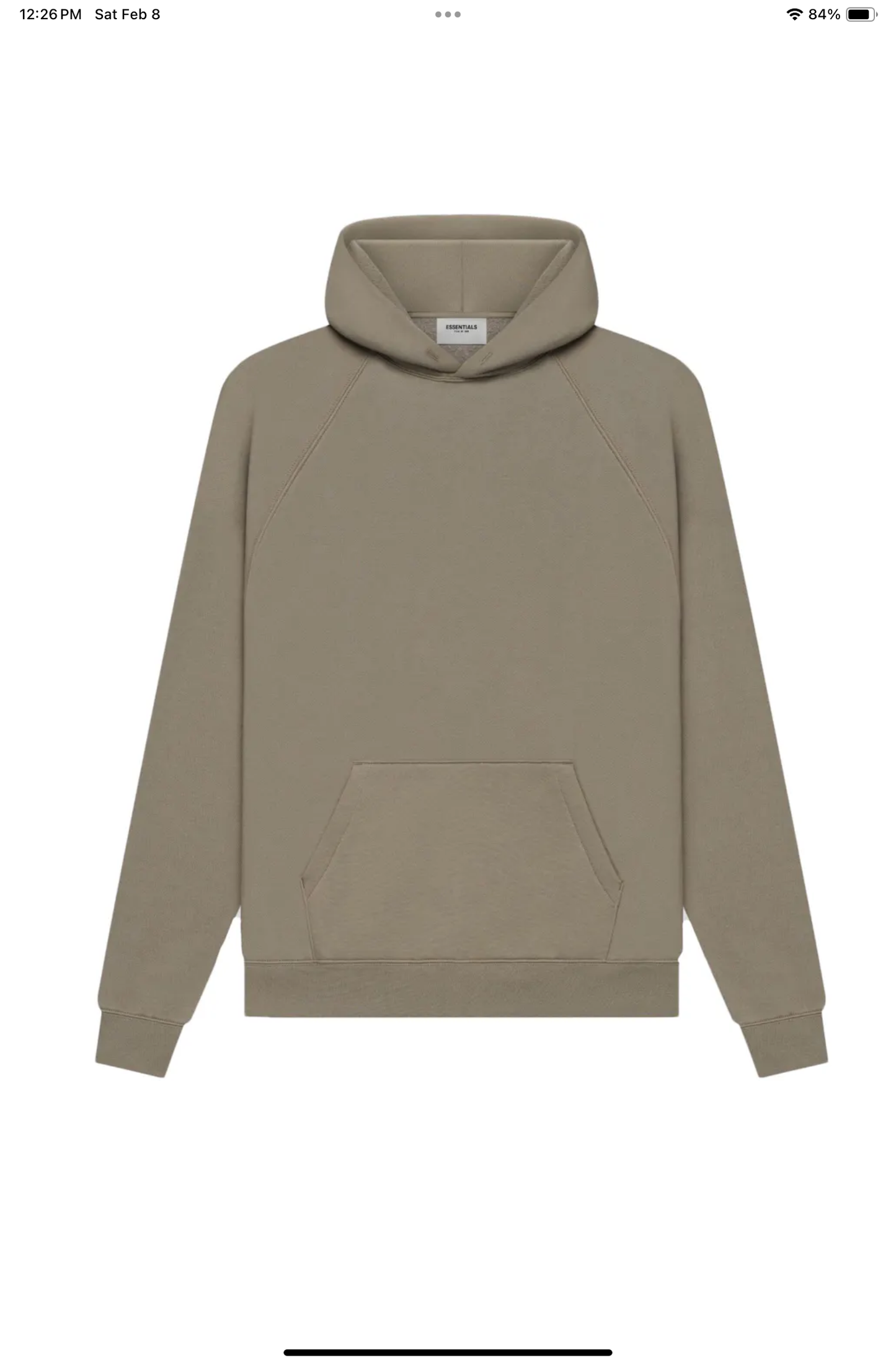 Essentials Hoodie Taupe