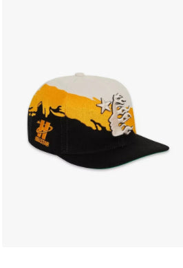 Hellstar Paintbrush Snapback Black/Yellow