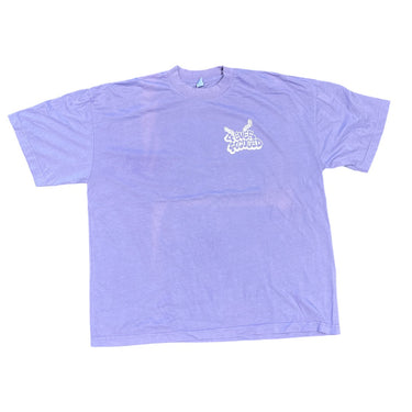 4EF Chain Break Tee Purple Lavender