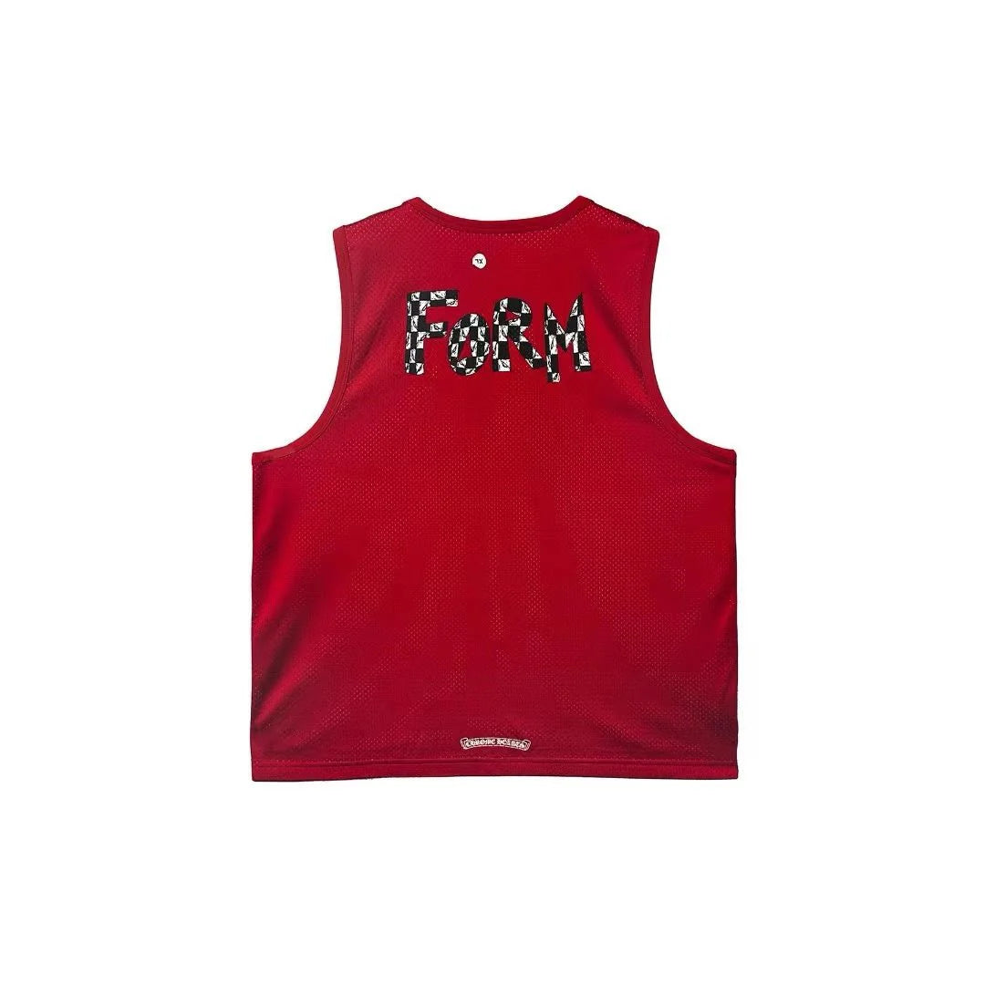 Chrome Hearts Sleeveless Jersey Red
