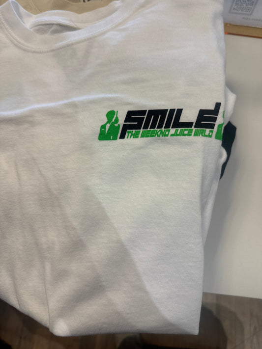 Vlone smile green and white tee *SALE*