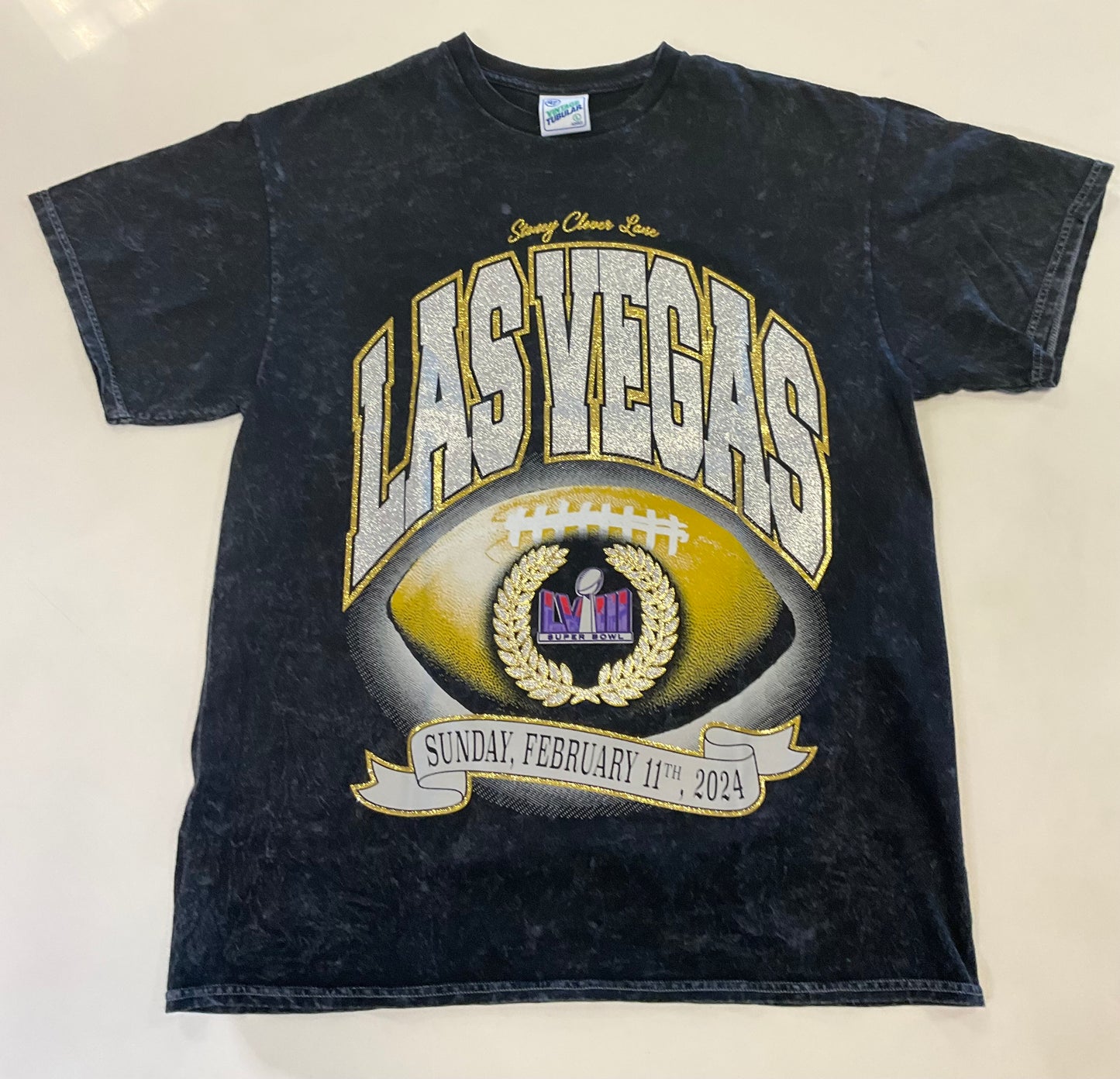 Las Vegas 2024 Super Bowl Sunday ‘47 Vintage Tubular Tee