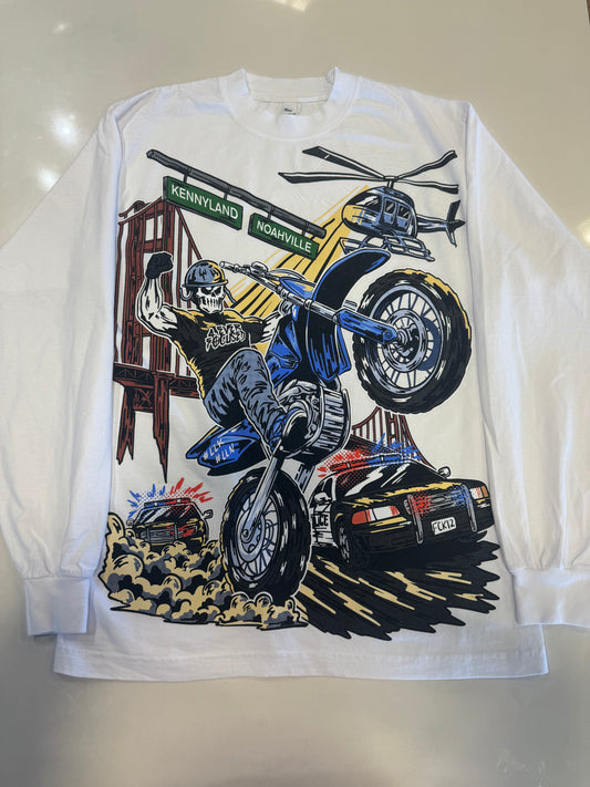 4EF Fck 12 Longsleeve (White)