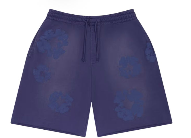 Denim Tears Purple Mono Wreath Sweatshorts