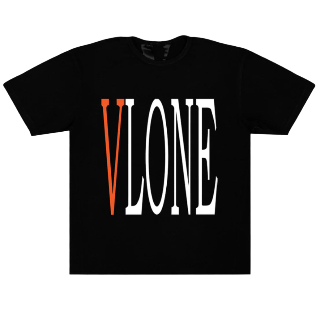 Vlone Staple Tee Black & Orange