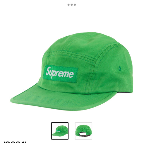 Supreme Twill Camp Hat(Green)