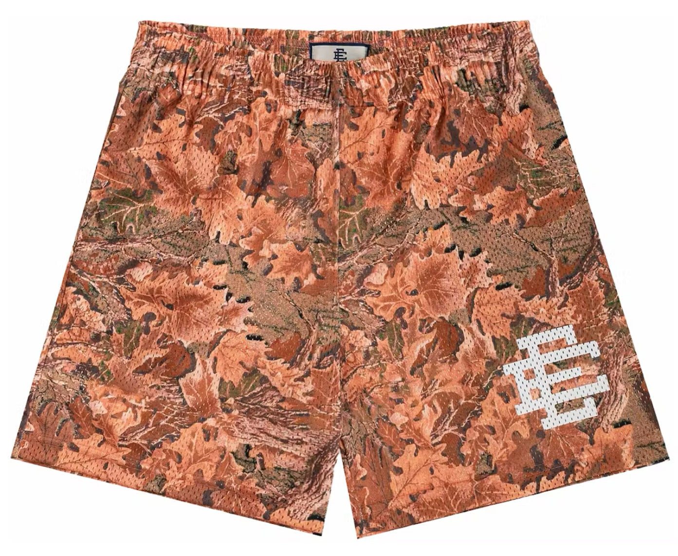 Eric Emanuel Leaf Camo Mesh Shorts