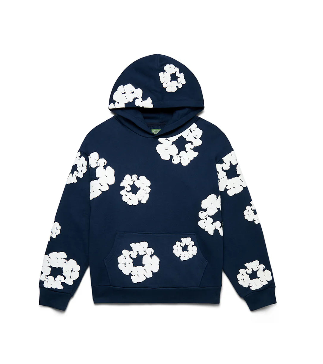 Denim Tears The Cotton Wreath Sweatshirt Navy