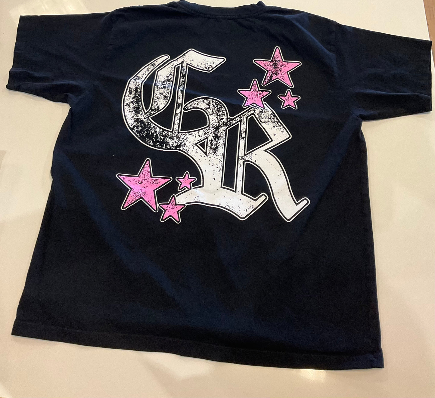 Black Capo Regime T-shirt (Pink)