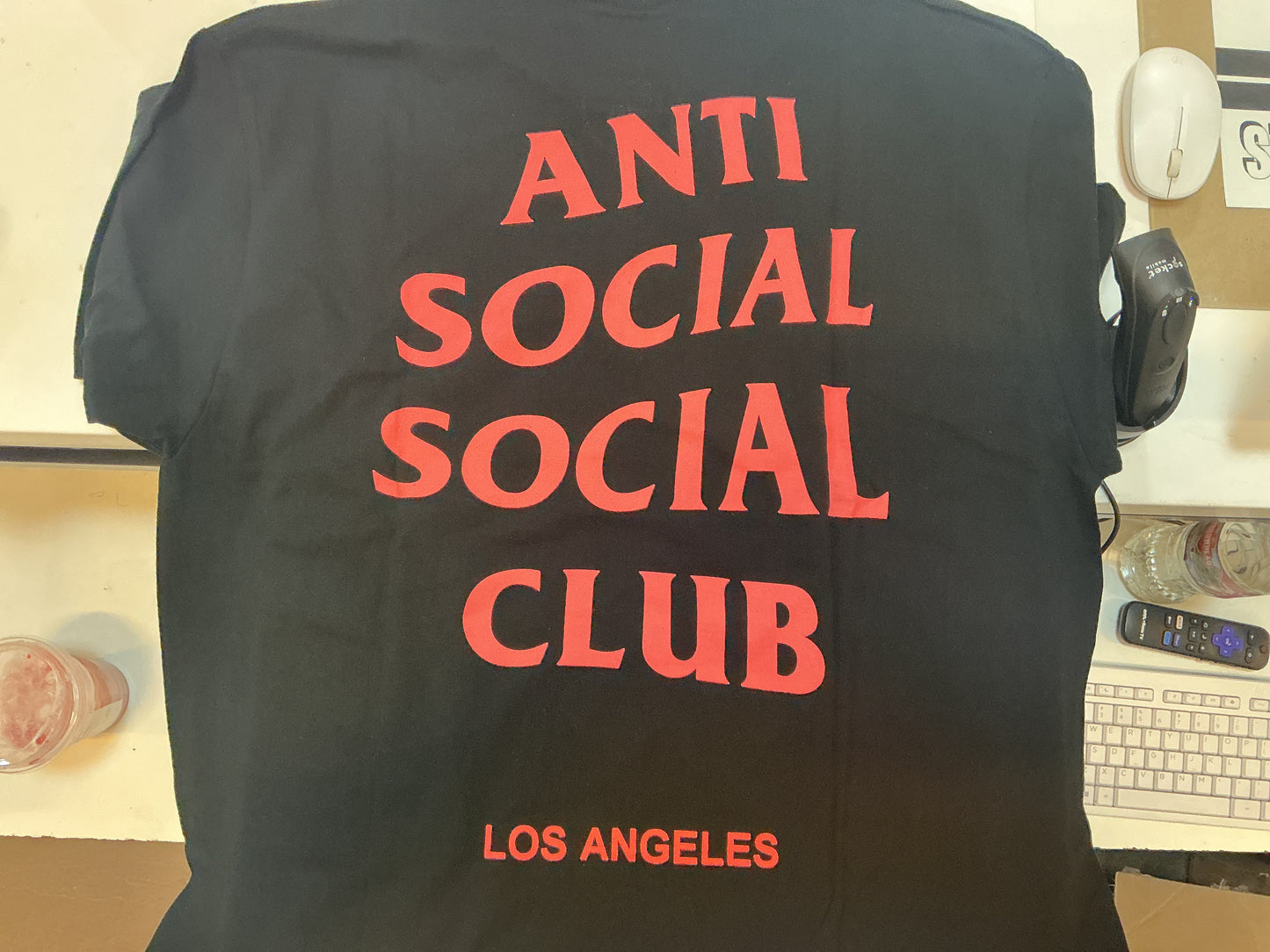 Anti social club Los Angeles tee