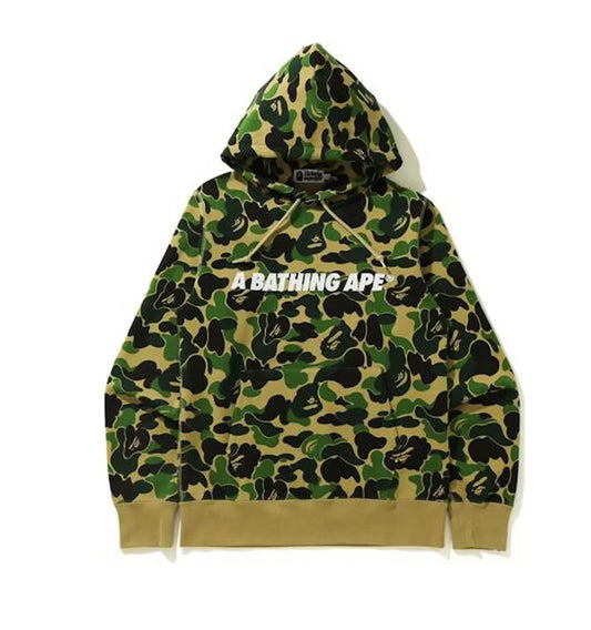 Bape ABC Green Camo Hoodie