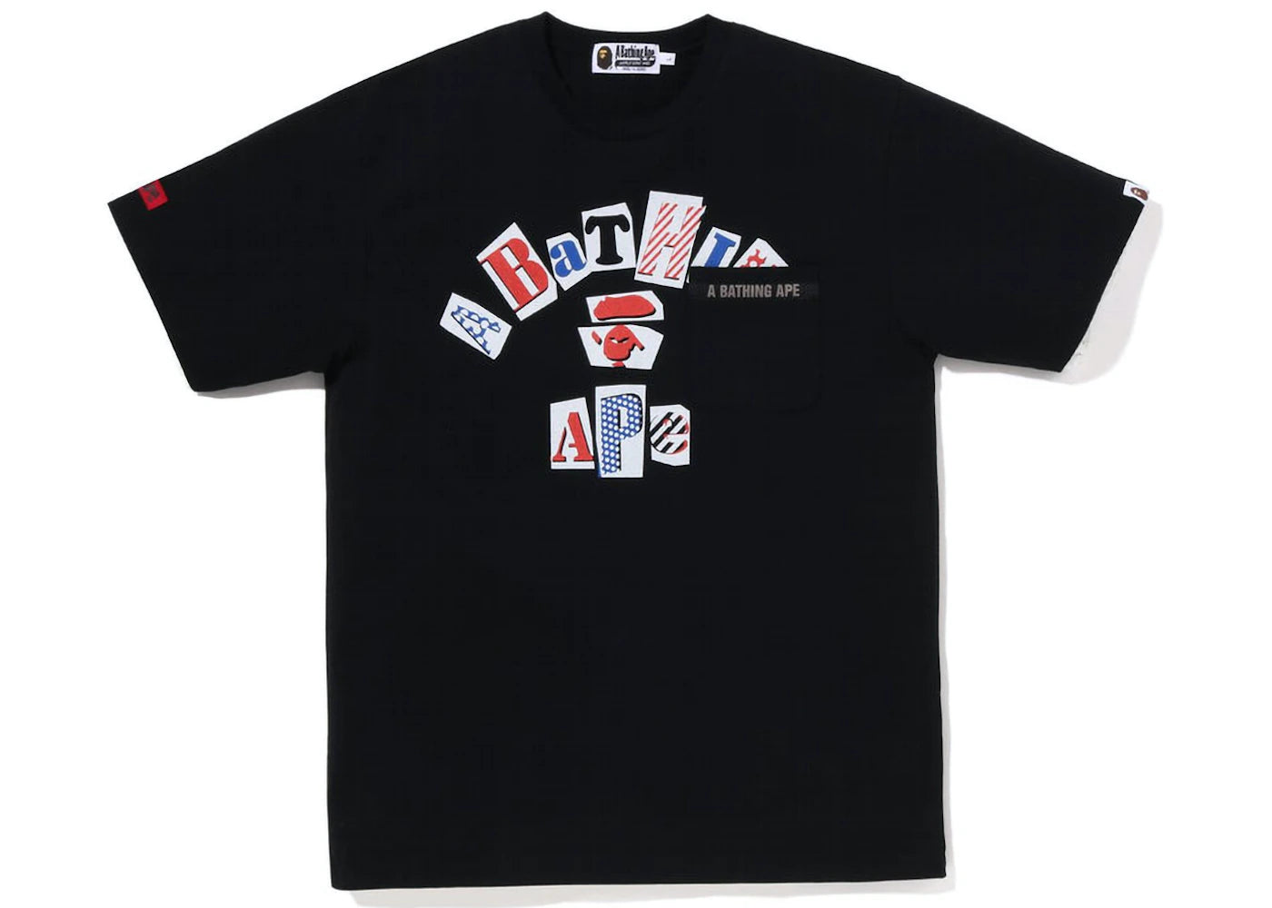 Bape College Pocket Tee S/S