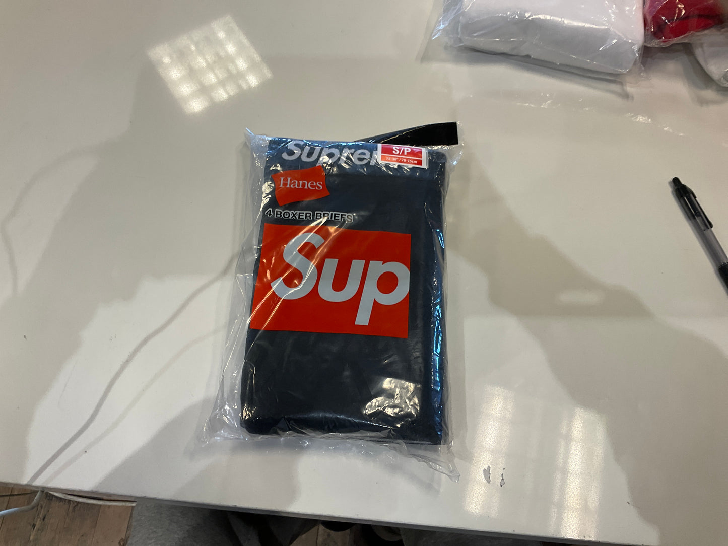 Supreme Hanes Black Boxers