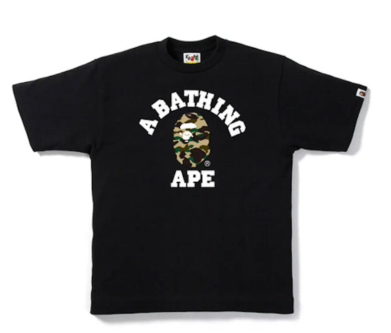 Bape College Camo Tee S/S