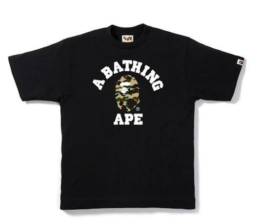 Bape College Camo Tee S/S