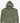 Saint vanity zip up green French terry