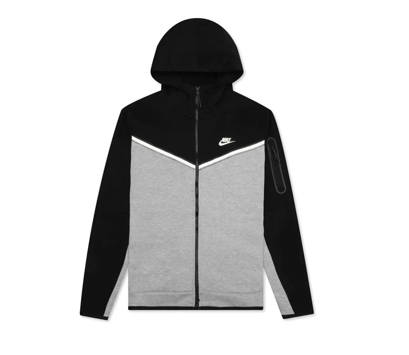 Nike Sportswear Tech Black/Grey Zip-up