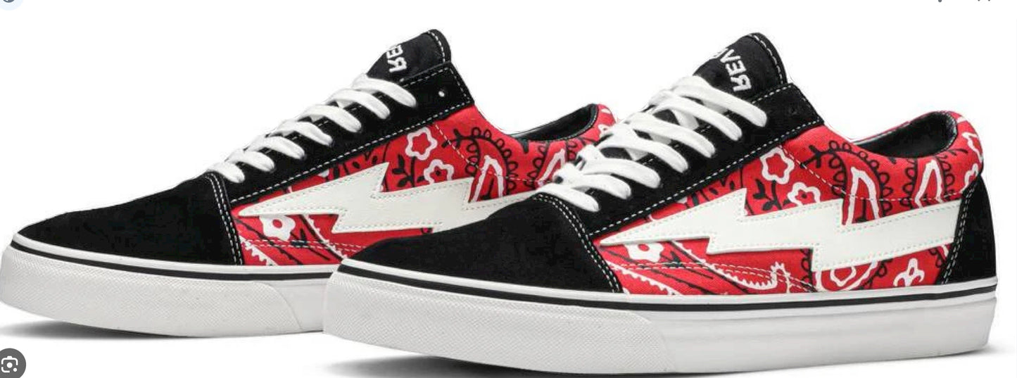 Revenge x Storm Red Rag Laces