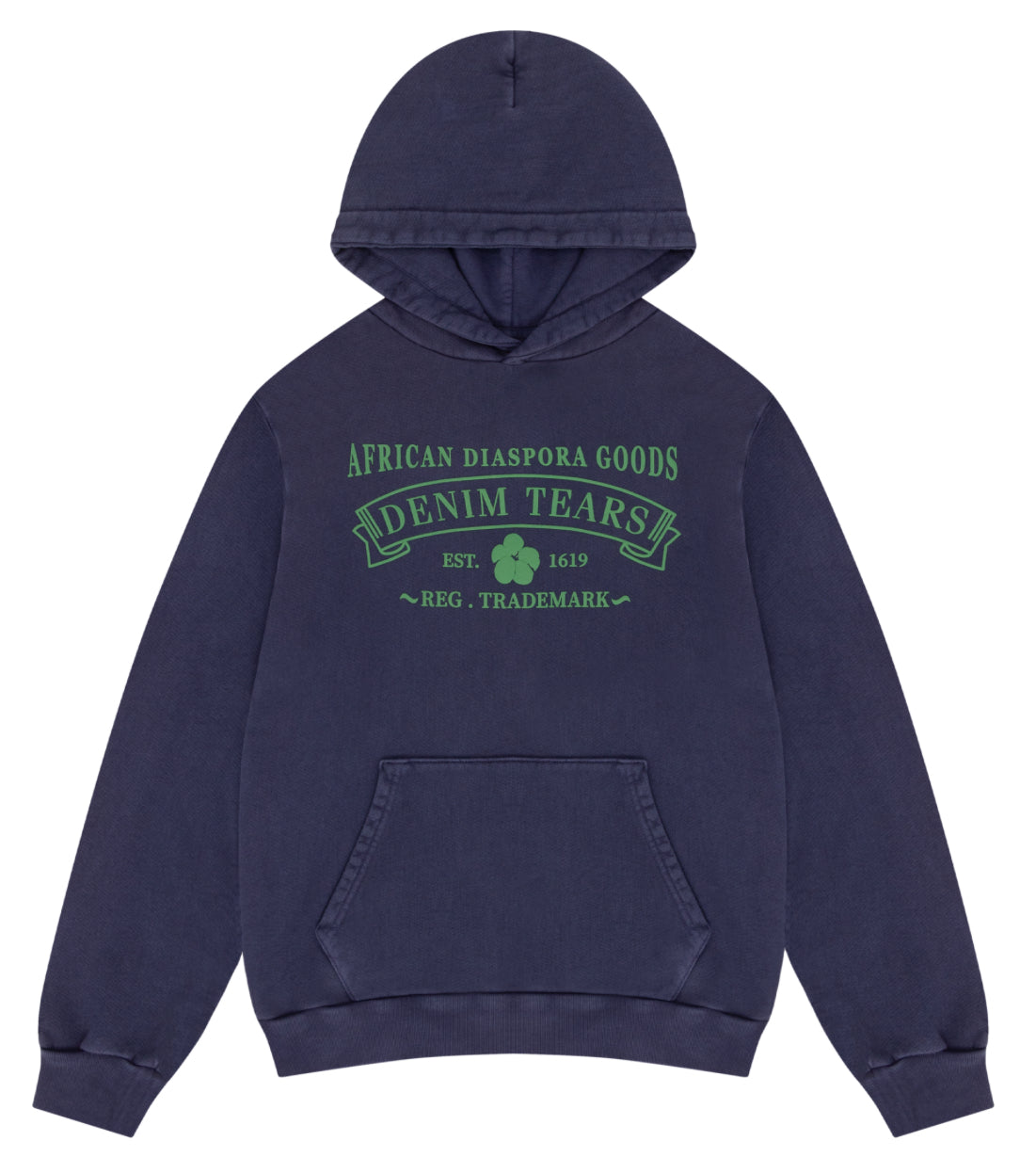 Denim Tears ADG Hoodie Green Print