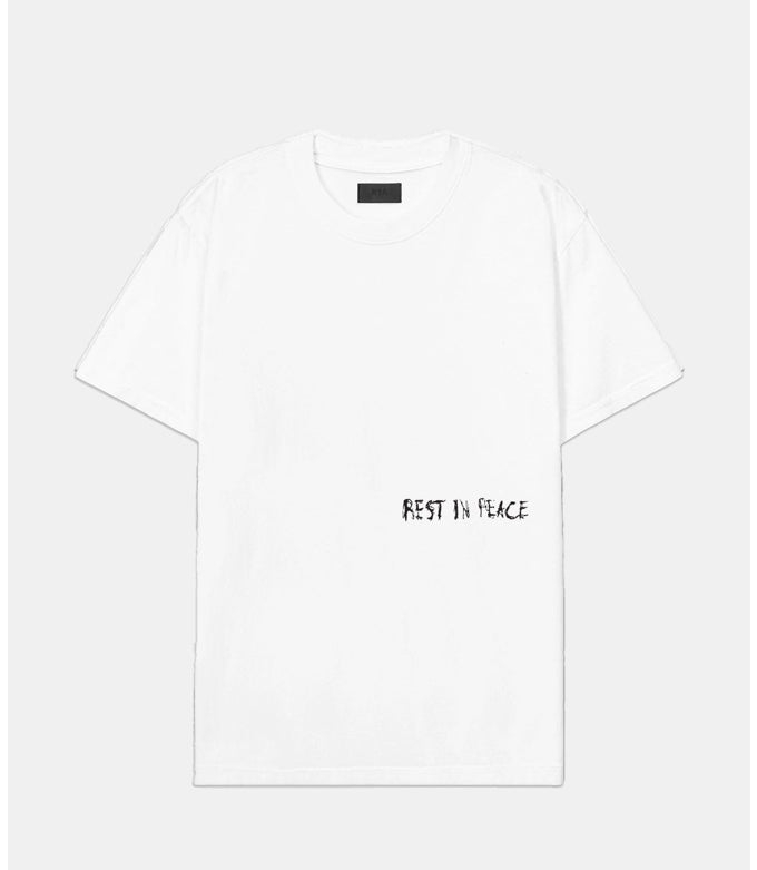 RTA Liam Tee White RIP Cross