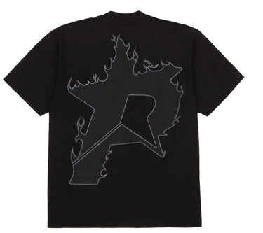 Pieces P Star Tee Black